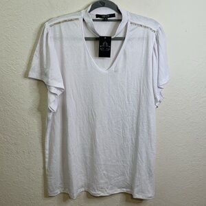 NWT Louise Paris choker bling Top